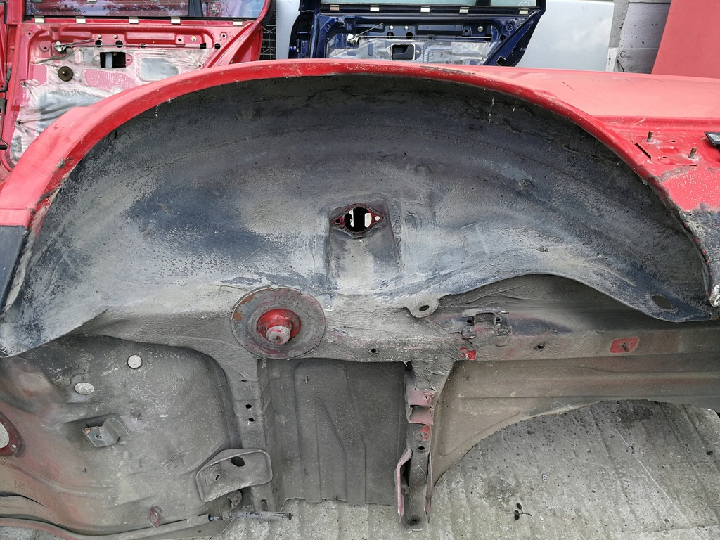 фото №10, Чверть ліва задня крила підкрилок внутрішнє ремкомплект bmw e30