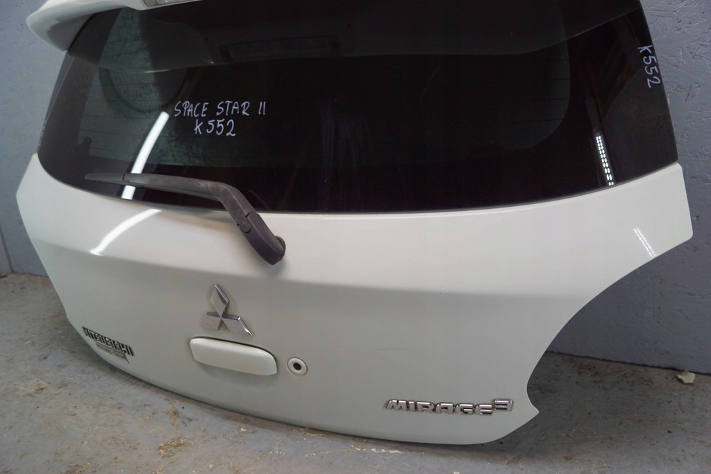 фото №13, Крышка багажника багажника задняя mitsubishi space star ii w19 k552