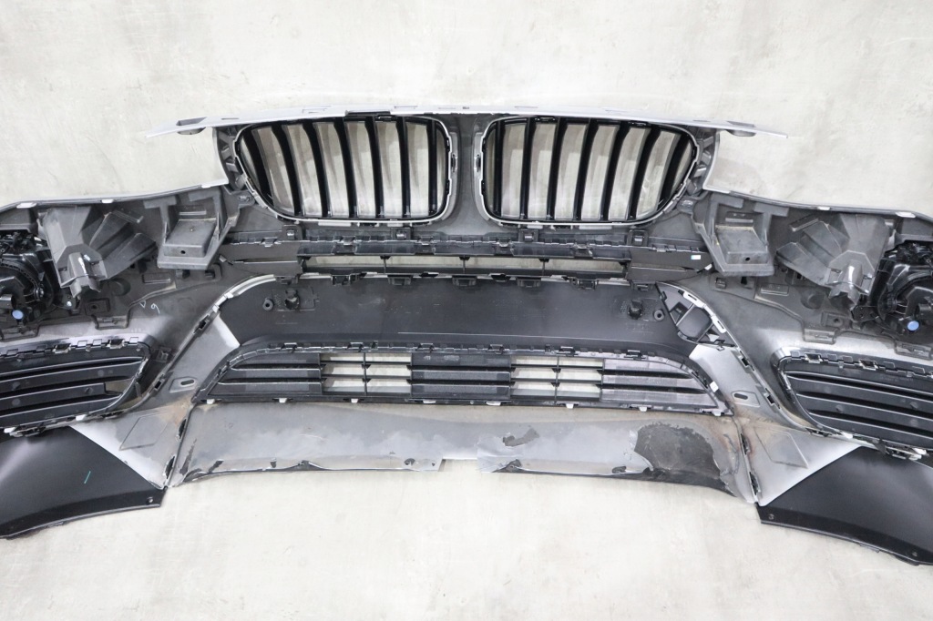 Бампер перед bmw x3 f25 lci lift противотуманные фары led na омыватель na 4 pdc Цена