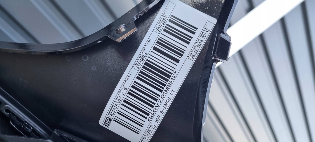 фото №15, Bmw 5 g60 g61 m-pakiet 2023- бампер перед оригинал a168