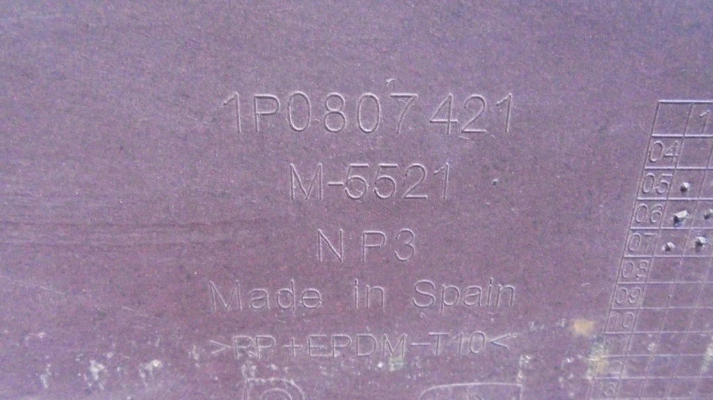 фото №10, Бампер задняя 1p0807421 seat leon ii 09-