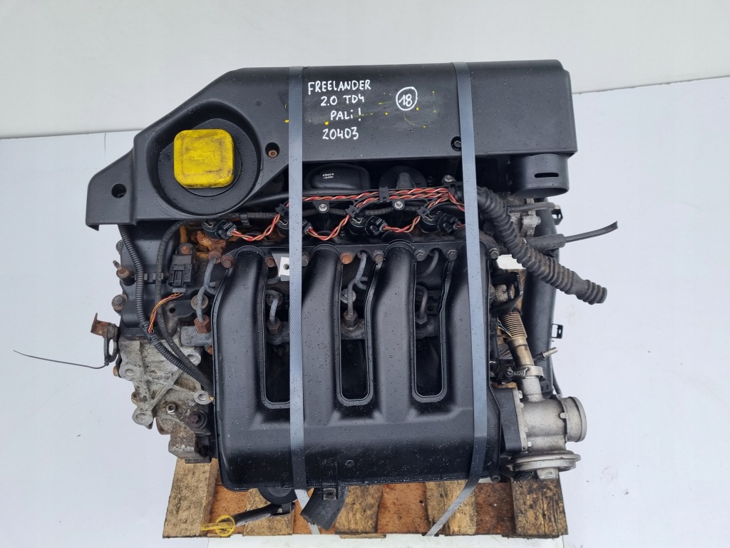 фото №6, Двигатель land rover freelander 2.0 td4 204d3 m47r дизель форсунки насос turbo