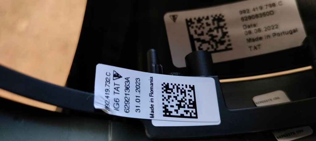 фото №7, Рамка накладка na кермо porsche 911 992