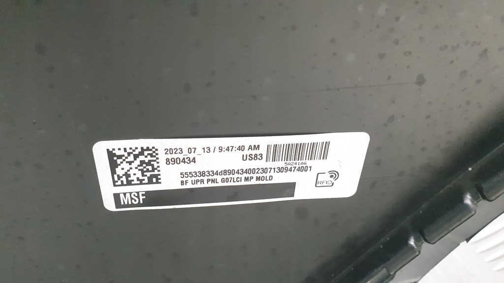 фото №9, Bmw x7 g07 m-pakiet lift lci бампер перед передній