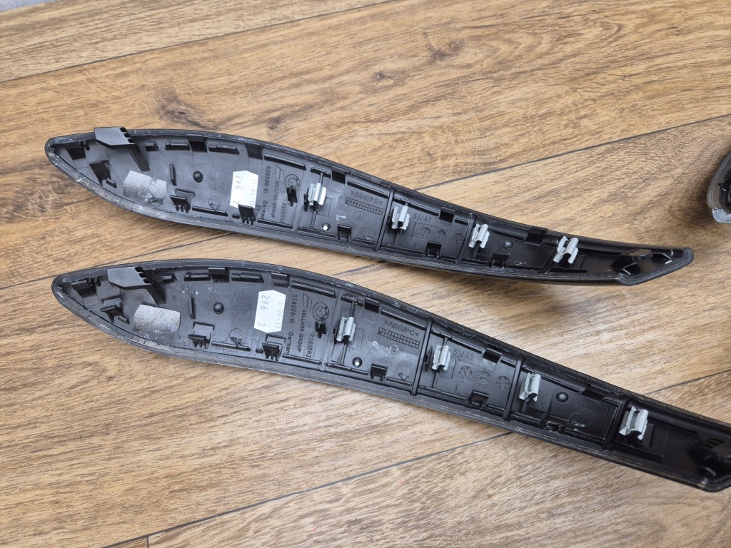 Bmw 3 f30 f31 накладки декори двері ручки чорний блиск комплект перед задній в Україні