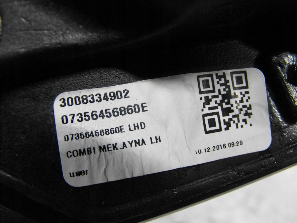 фото №8, Opel combo зеркало левая 2pin 10-18r 97356456860e