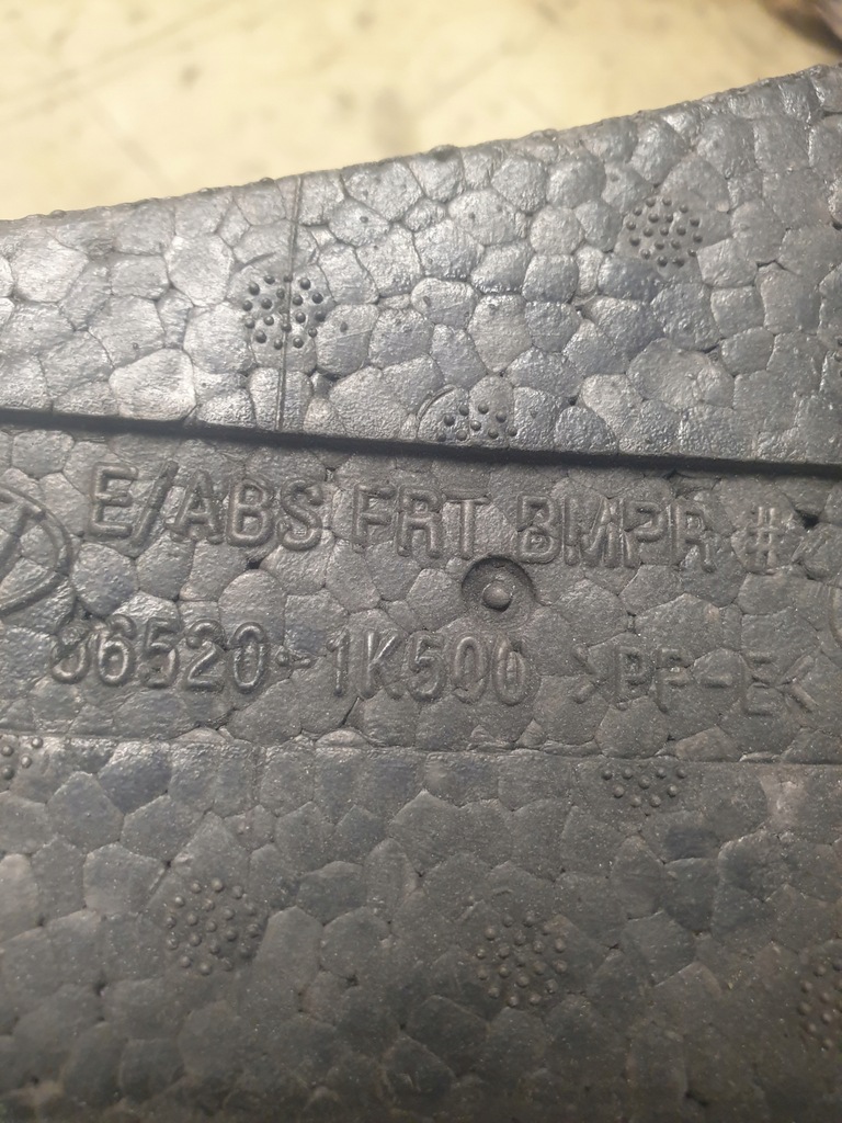 фото №11, Hyundai ix20 lift абсорбер бампера перед 86520-1k500