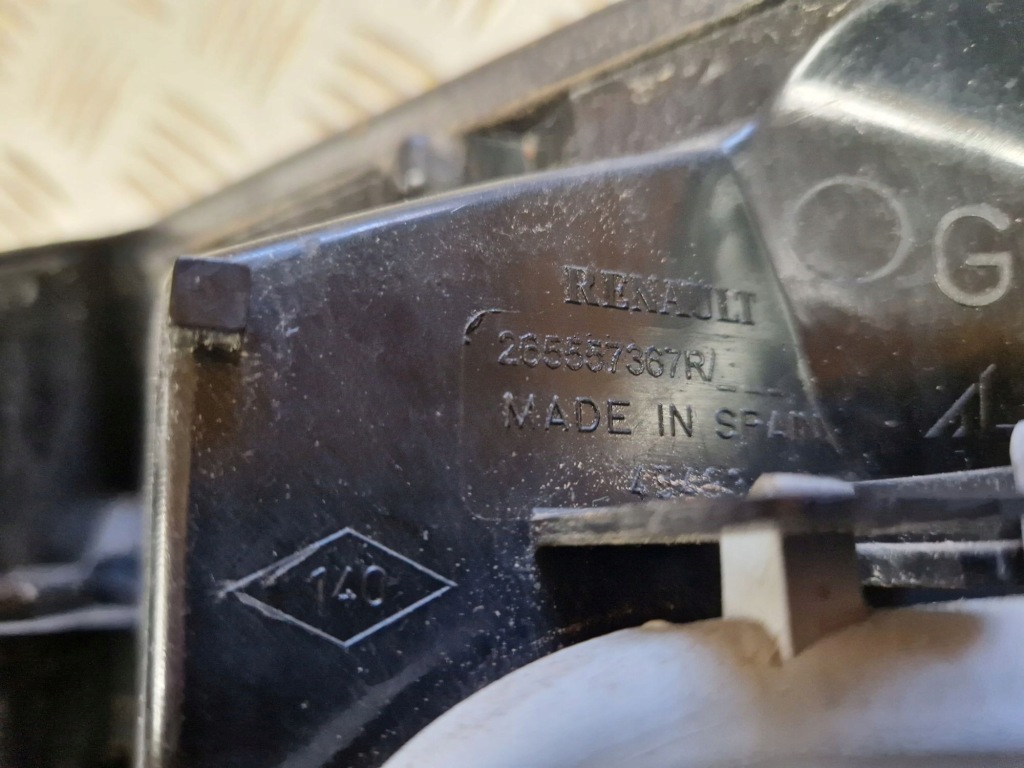 фото №3, Лампа задня ліва renault captur i 2013r- 2016r