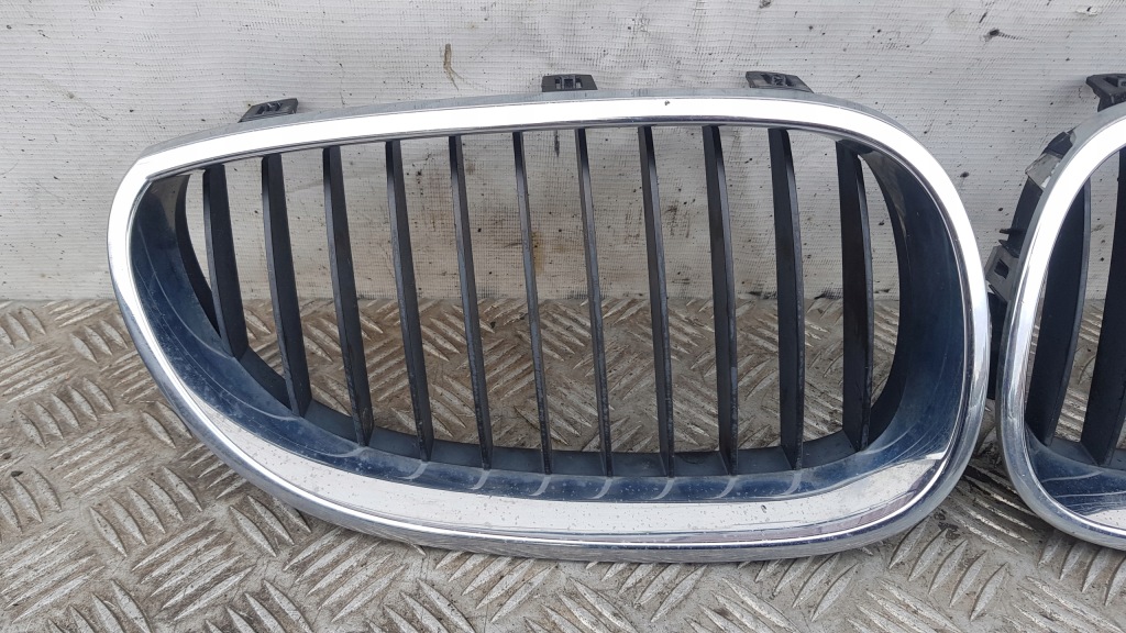фото №11, Bmw 5 e61 e60 решітка радіатора решітка радіатора бампера ліва права