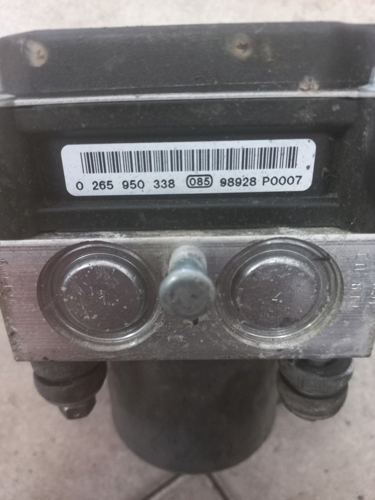 фото №5, Renault modus насос abs оригінальний номер 8200701498 0265950338