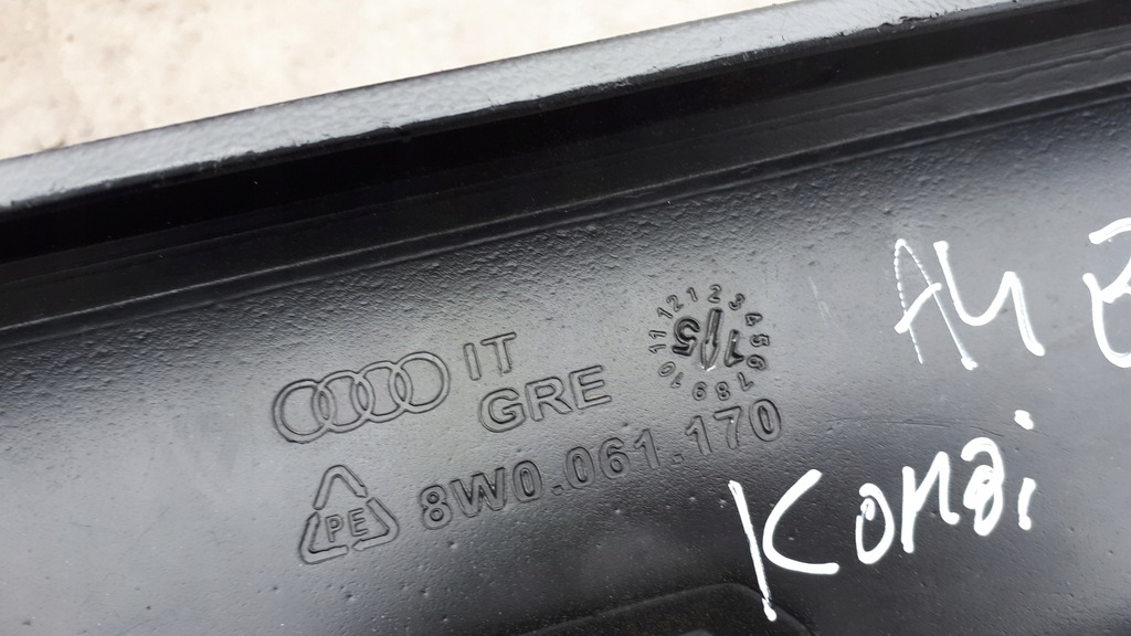 фото №7, A4 b9 8w поддон мат контейнер багажника 8w0061170