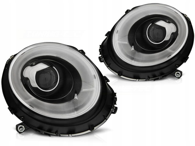 Купити Фари фари mini cooper 06-14r чорний  led