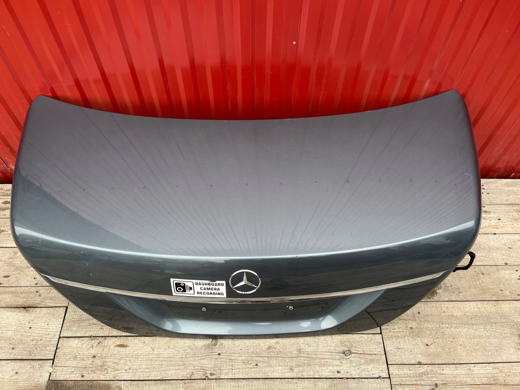 фото №6, Mercedes w221 крышка багажника задняя 368 kpl оригинал w цвет