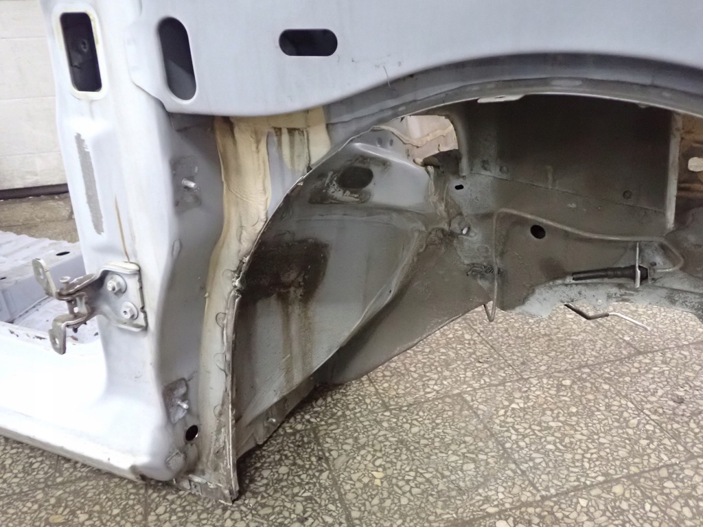 фото №14, Четверть блок двигателя порог крыло правый p dacia dokker 2018 ice white bc ov369