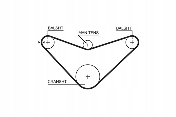 фото №15, Комплект - набор ремень распределительного вала [gates]