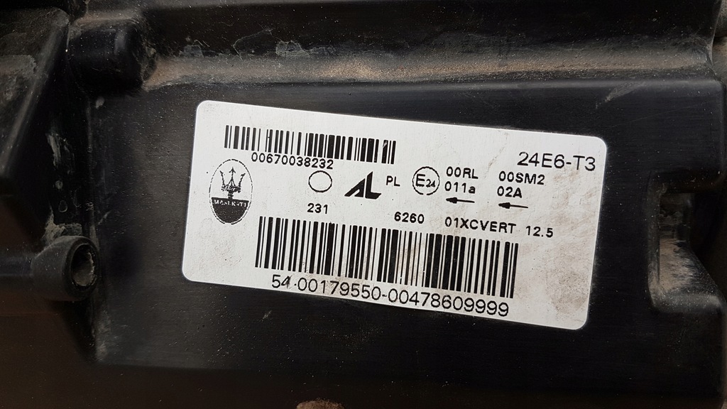 фото №14, Лампа перед права maserati ghibli 13- bi-xenon поворотний led