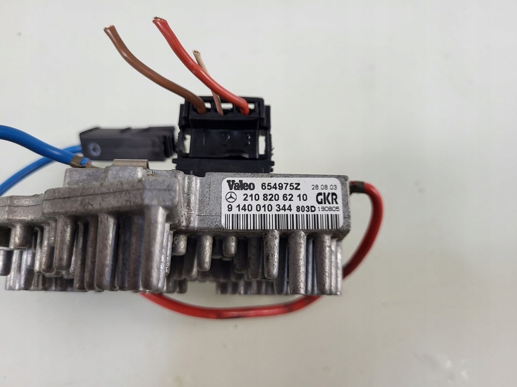 фото №3, Mercedes slk r170 lift резистор вентилятор резистор резистор