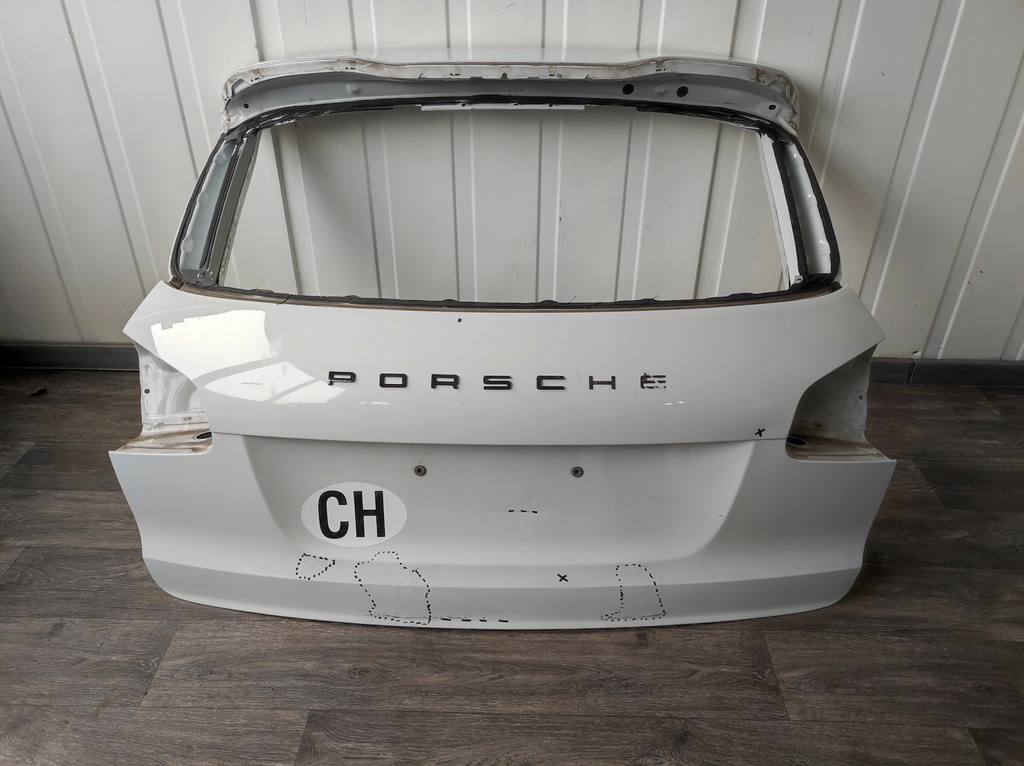 фото №1, Крышка багажника задняя porsche cayenne 7p lift 2014-2017