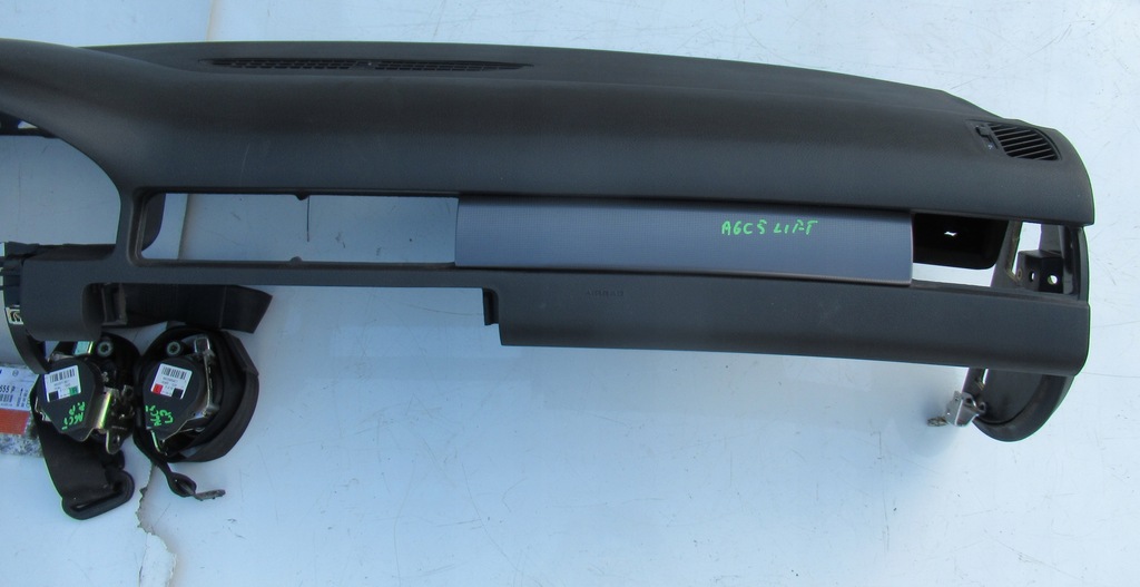 фото №7, Audi a6 c5 lift панель приладів консоль подушка безпеки ремені датчик