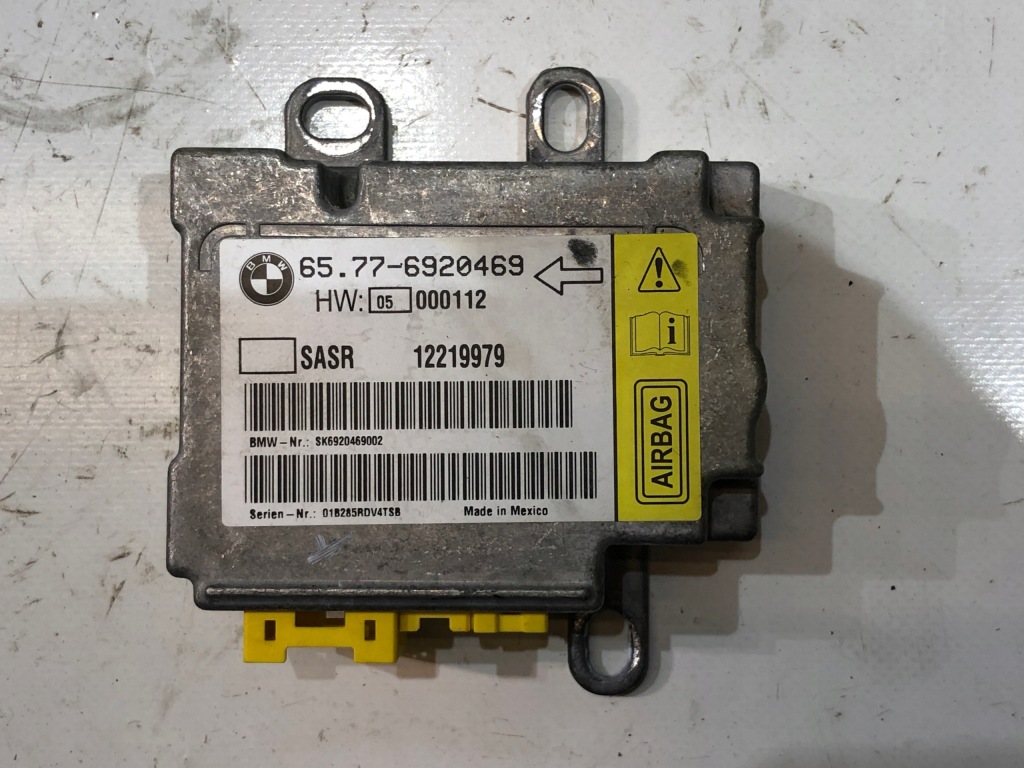фото №1, Bmw 7 e65 датчик подушка безопасности модуль блок управления 4.4i