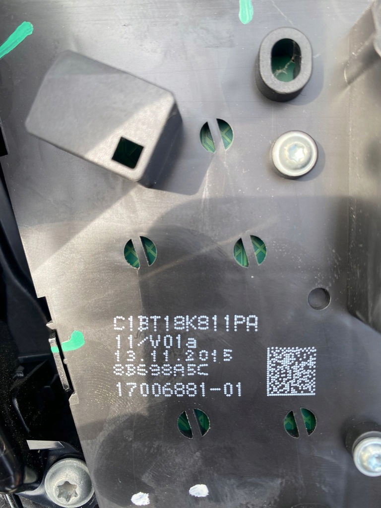 фото №7, Ford b-max 1.0b панель радіо дисплей радіо c1bt18k811pa bm5t18c815-pk