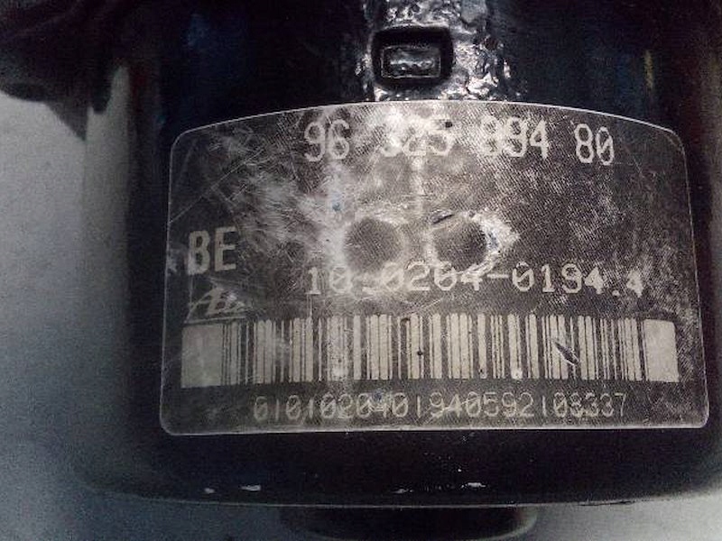 фото №4, Насос abs 9632599480 peugeot 206