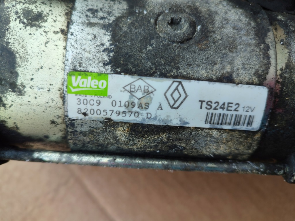 фото №7, Стартер renault laguna iii 3.0dci v6 8200579570d оригинал