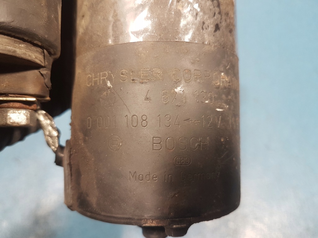 фото №6, Chrysler voyager ii 2.5 бензин стартер 1005821295 tbi