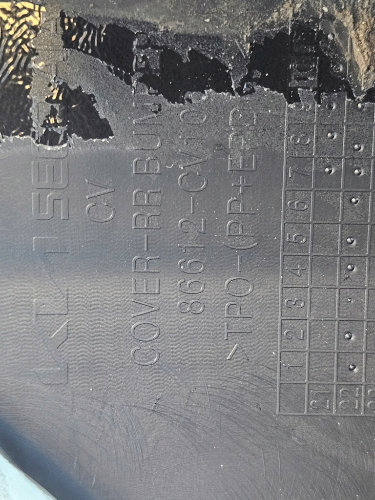 Kia ev6 спойлер бампер задний  86612-cv100 Цена