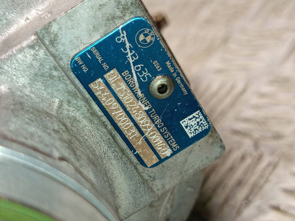 Bmw оригинальный номер 8513635 x1 f48 x2 f39 турбина turbo турбонагнетатель Доставка