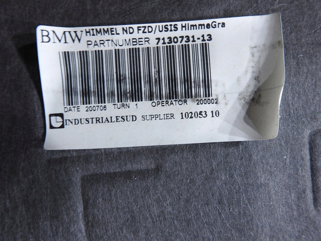 фото №11, Потолок bmw e91