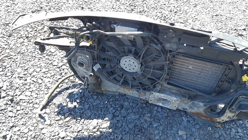 фото №6, Audi a4 b6 8e pas передній радіатор демонтаж