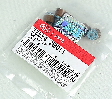 фото №8, Ущільнювач стержень клапана 5,5x9,8x12,9x12 hyundai accent, creta,