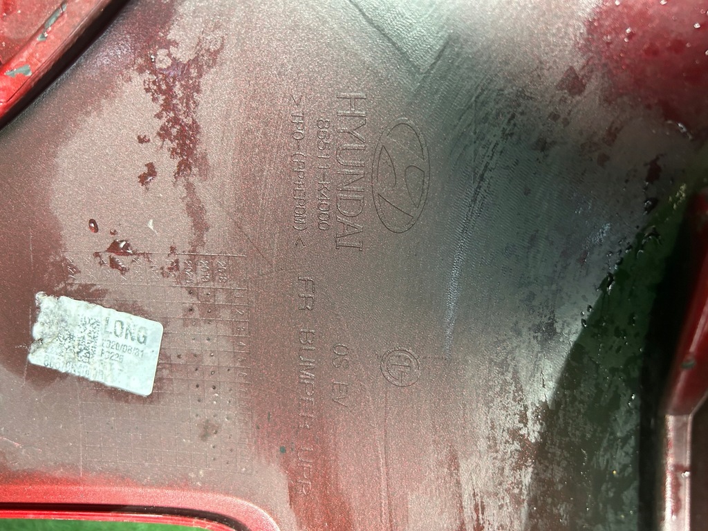 фото №10, Hyundai kona electric ev 18- бампер перед передний