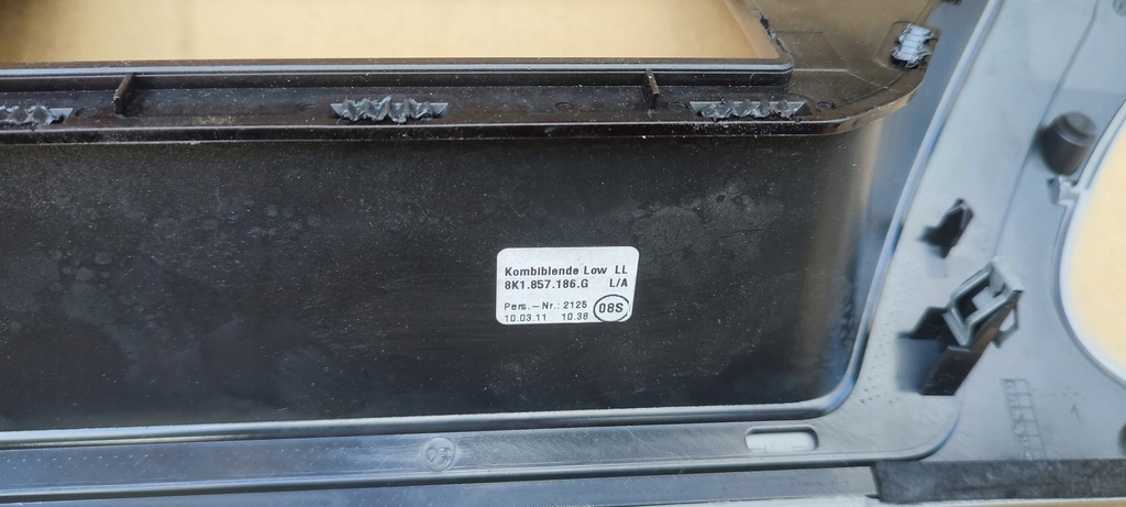 фото №5, Рамка корпус радіо audi a4 b8 8k1857186g