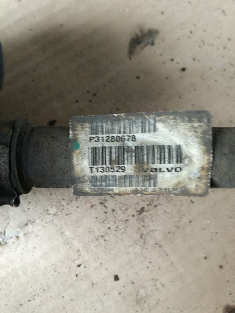 фото №7, Volvo v40 ii приводной вал правая 1,6d d2 механическая коробка передач 31280678