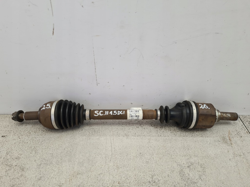 фото №2, Renault scenic ii 1.5 dci привідний вал ліва 8200330413
