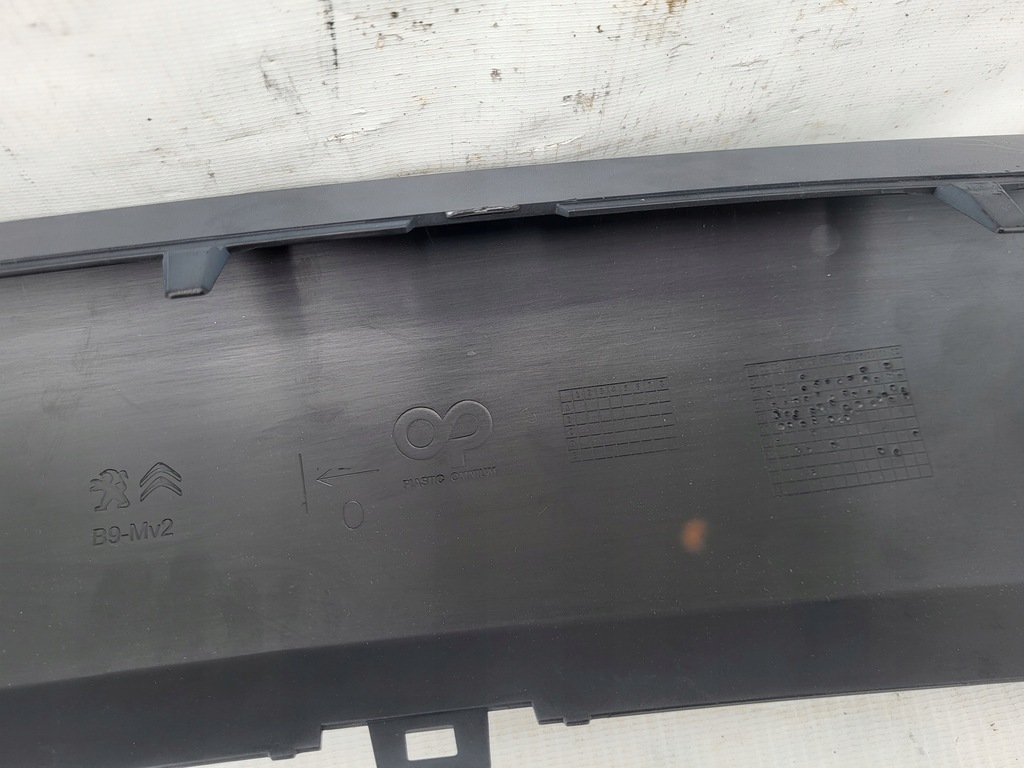 фото №8, Накладка спойлер бампера berlingo partner iii