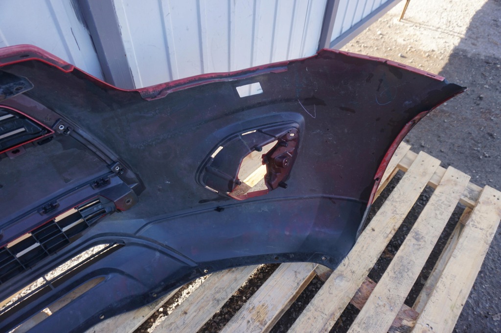 Mitsubishi asx iii lift 2014r бампер передній 6400f649zz p26a решітка радіатора в Україні