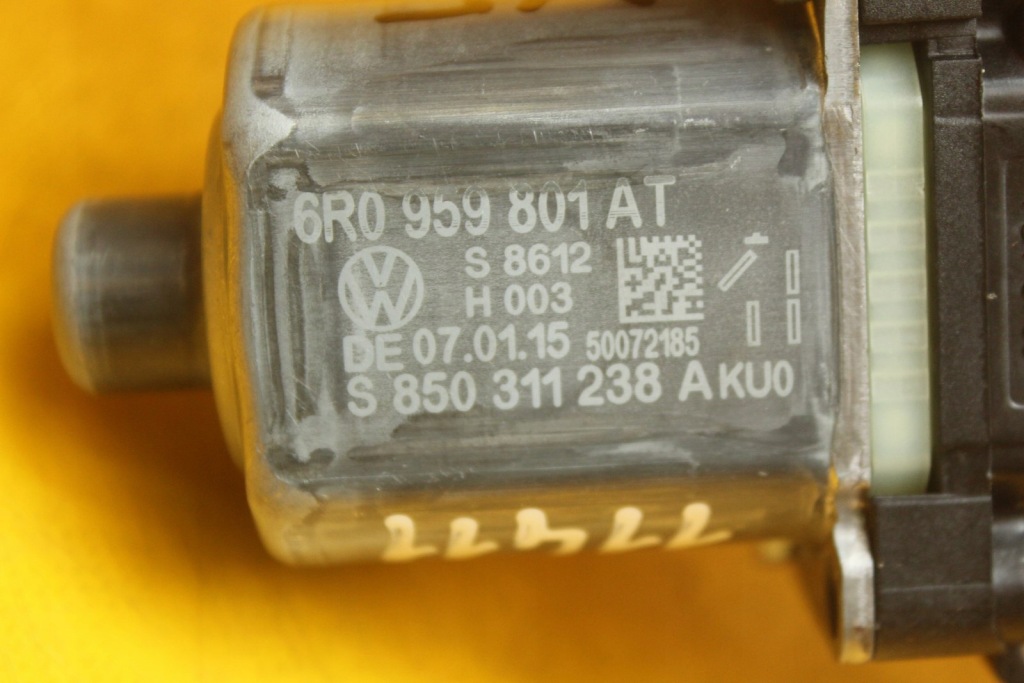 фото №11, Моторчик блок керування скло лівий перед vw polo v 6r0959801at 0130822531