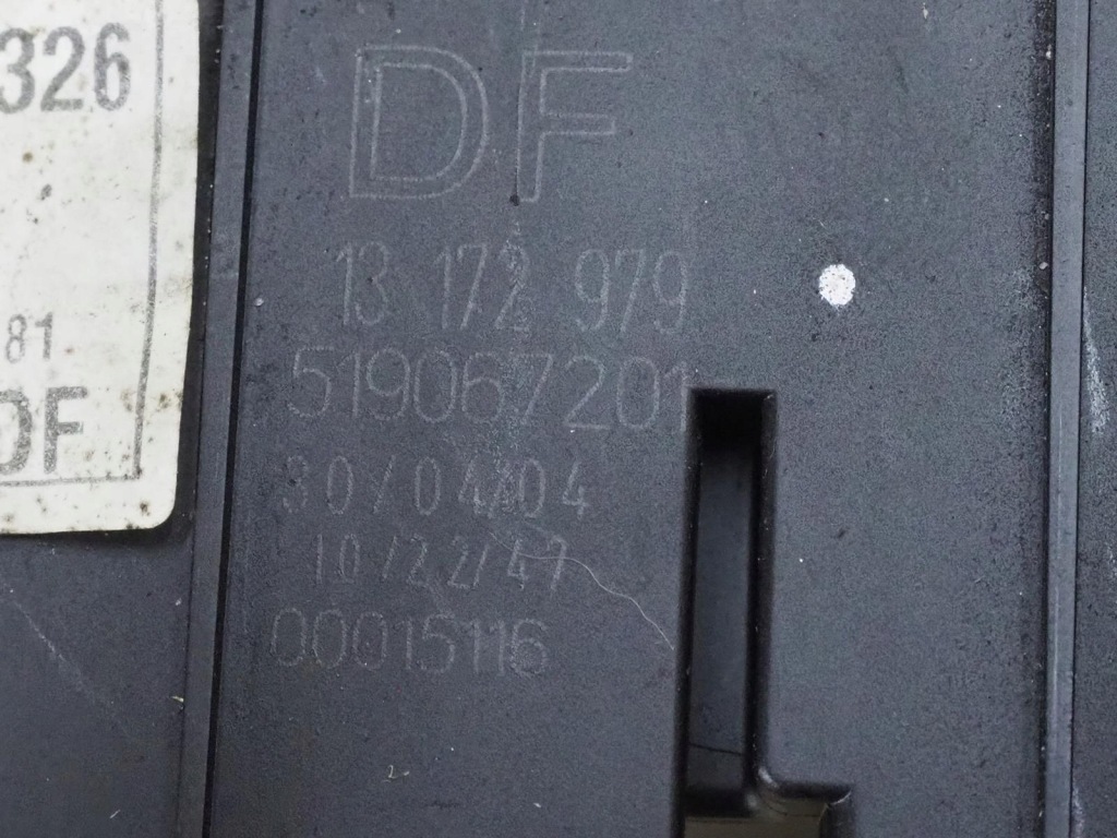 фото №5, Opel vectra c 1.9 cdti коробка запобіжників 13172979 df