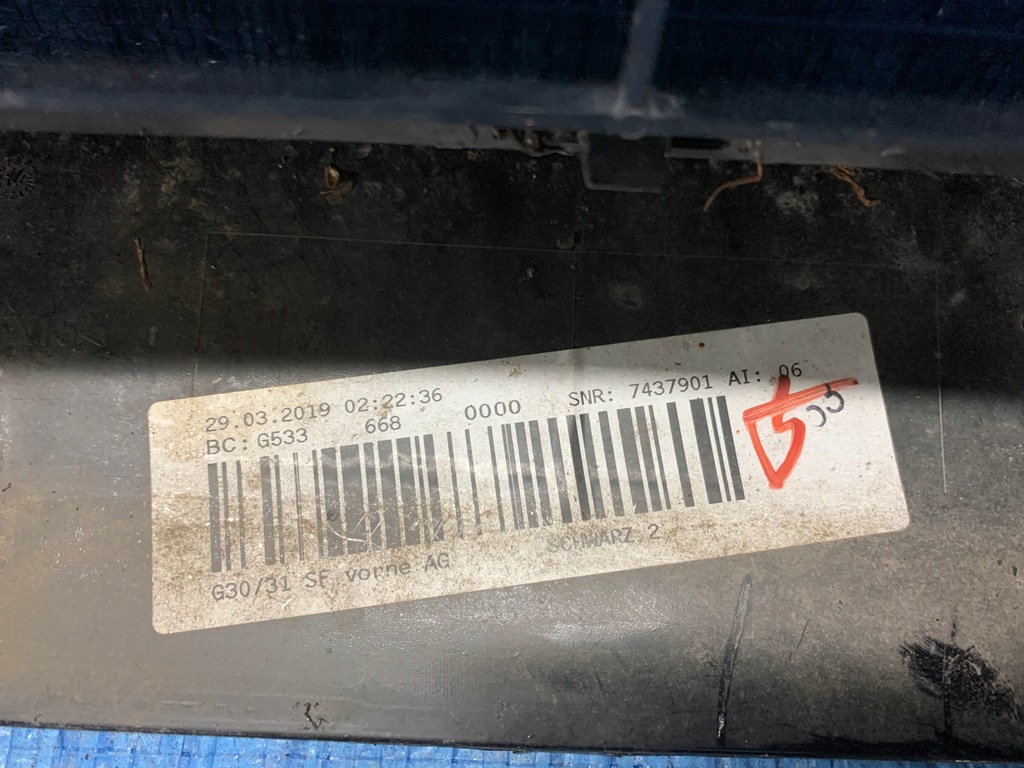 фото №7, Bmw g30 g31 бампер передний