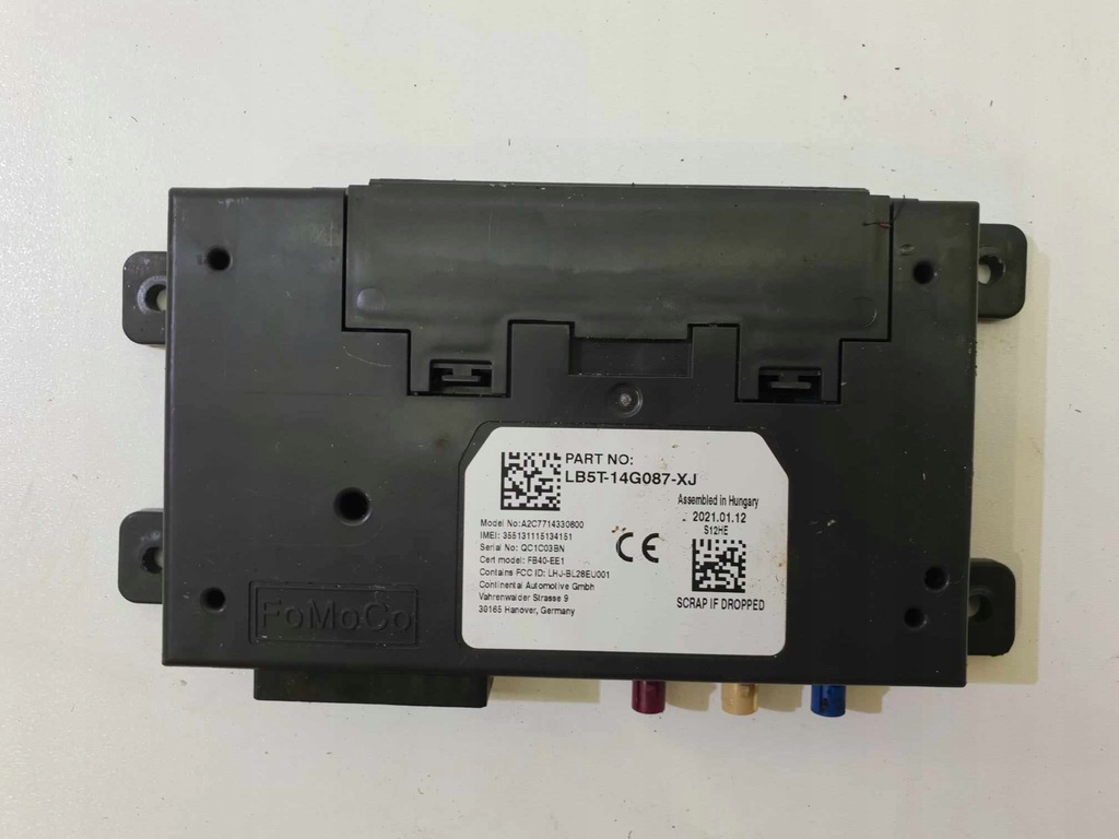 фото №1, Ford puma ii mk2 модуль bluetooth lb5t-14g087