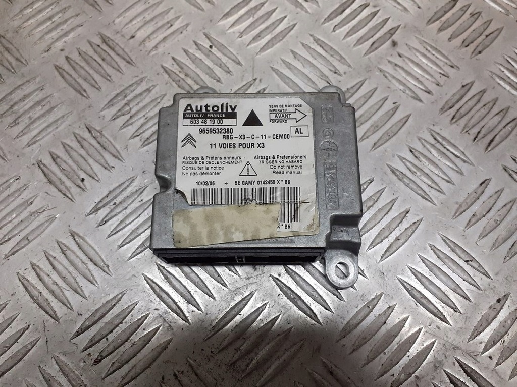 фото №1, Модуль подушка безопасности citroen c5 9659532380
