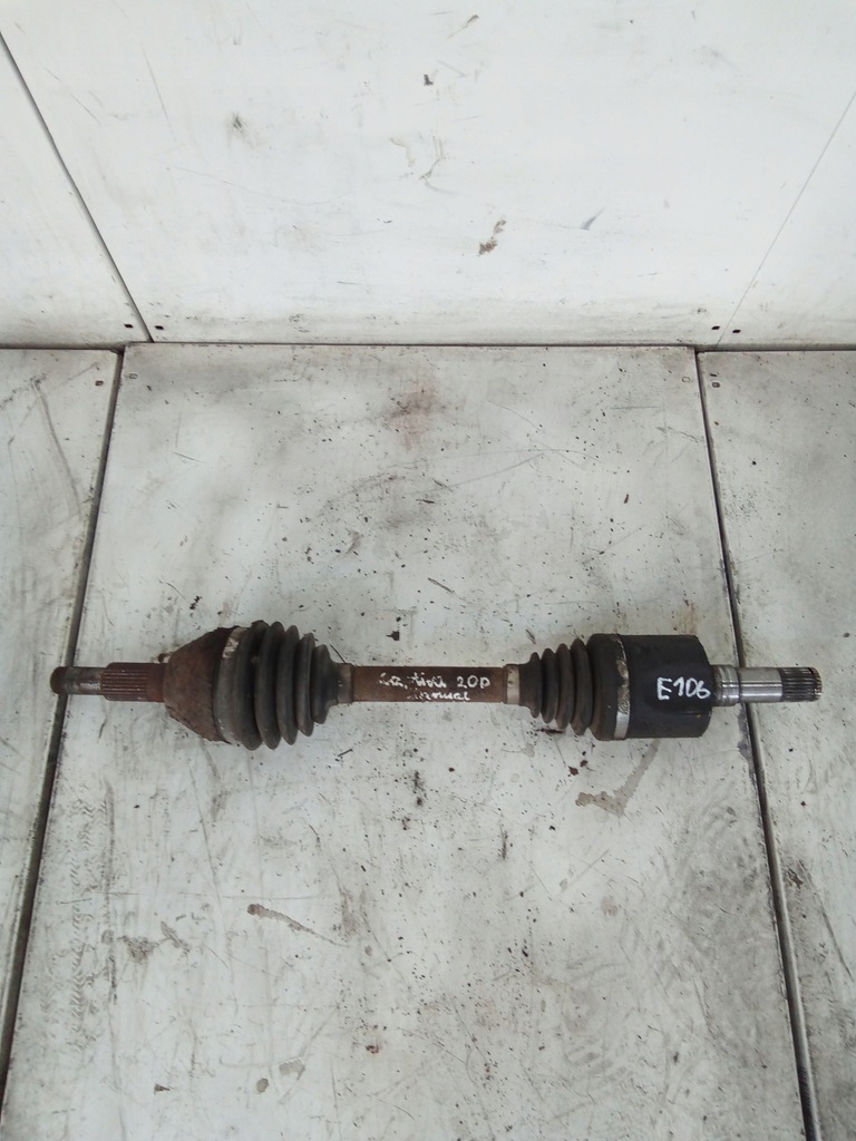 фото №1, E106 привідний вал короткий captiva 2.0d механічна коробка передач