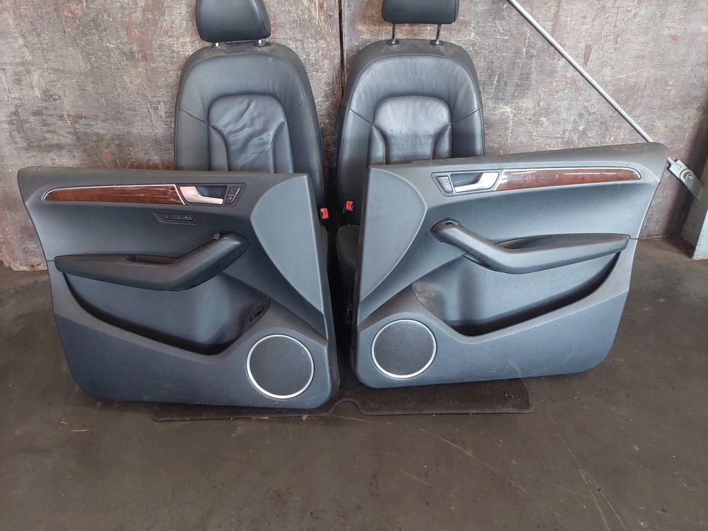 фото №7, Сиденья комплект левый правый заднее сиденье задняя + обшивки audi q5 8r 8r0959760