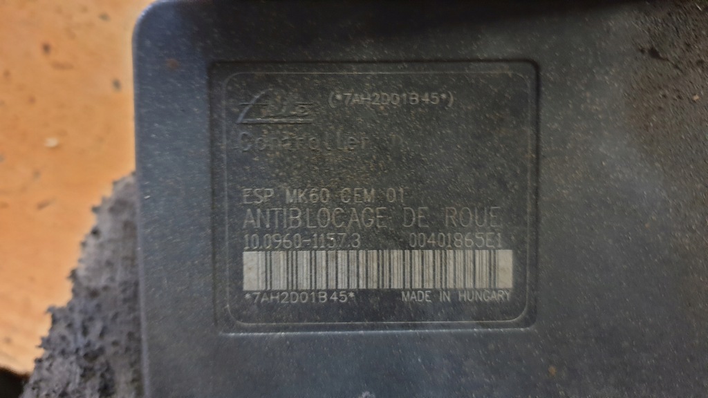 фото №5, Peugeot 206+ plus насос abs блок керування 9659137080