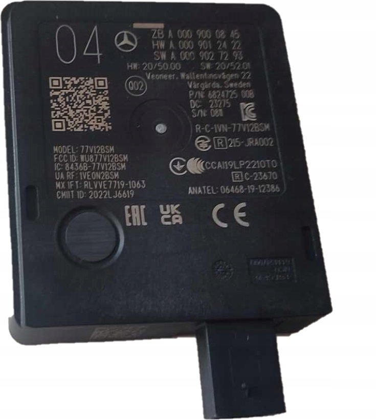 фото №1, Новый радар distronic mercedes benz оригинальный номер a0009000845