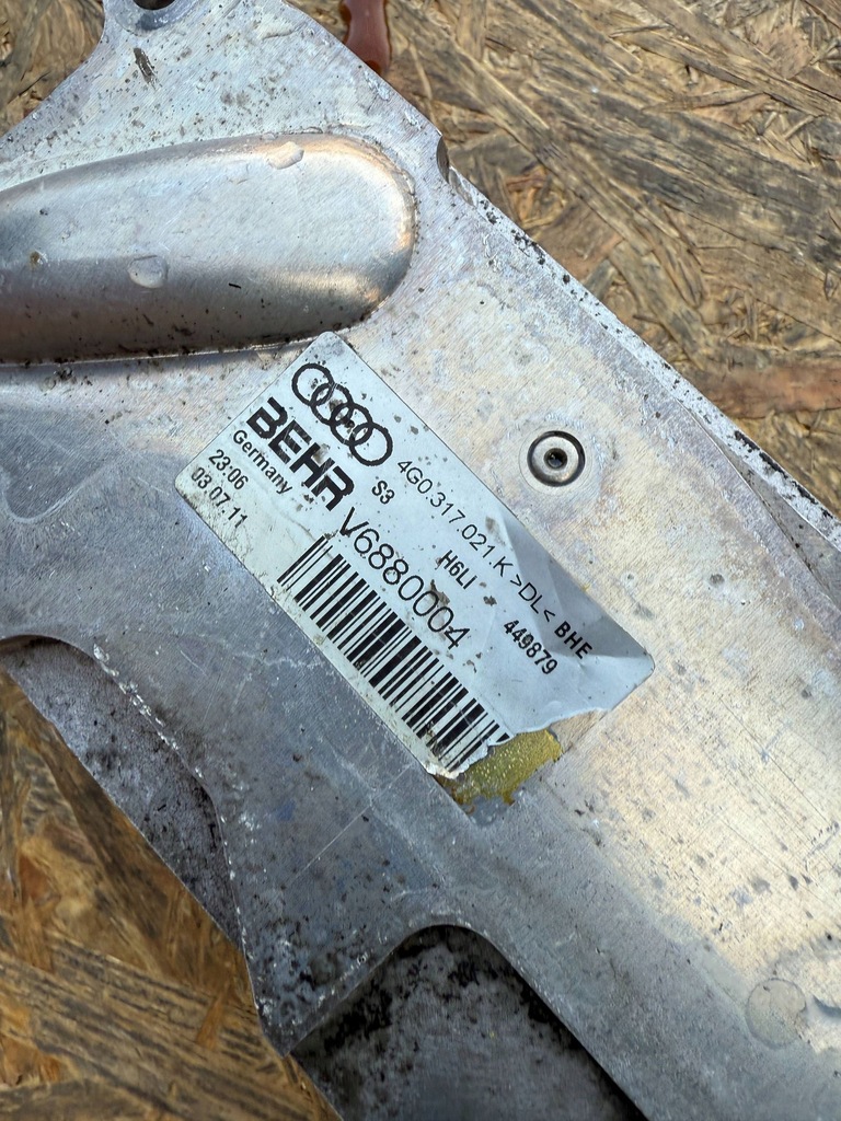 фото №7, Радиатор масла коробки передач audi a6 s6 c7 4g 4g0317021k