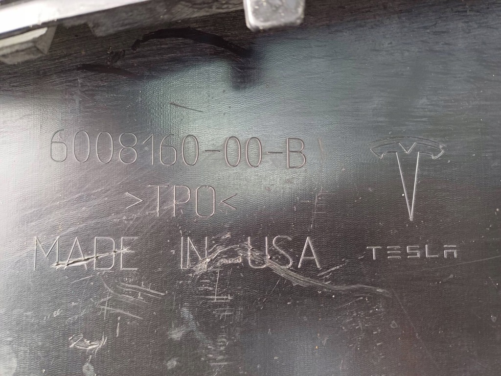 фото №10, Плита pod бампер перед защита pod бампер передняя tesla s 600816000b